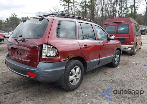 2005 Hyundai Santa Fe Gls from USA, damaged, VIN KM8SC73D15U901252